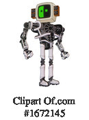 Robot Clipart #1672145 by Leo Blanchette