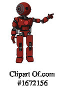 Robot Clipart #1672156 by Leo Blanchette