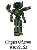 Robot Clipart #1672163 by Leo Blanchette