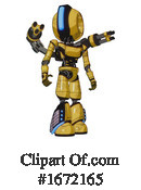 Robot Clipart #1672165 by Leo Blanchette
