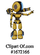 Robot Clipart #1672166 by Leo Blanchette