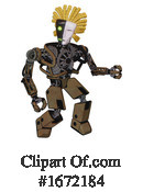 Robot Clipart #1672184 by Leo Blanchette