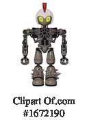 Robot Clipart #1672190 by Leo Blanchette