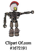 Robot Clipart #1672191 by Leo Blanchette
