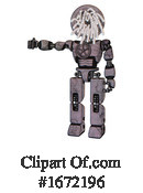 Robot Clipart #1672196 by Leo Blanchette