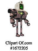 Robot Clipart #1672205 by Leo Blanchette