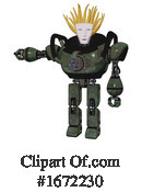 Robot Clipart #1672230 by Leo Blanchette