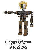 Robot Clipart #1672245 by Leo Blanchette