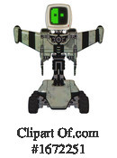 Robot Clipart #1672251 by Leo Blanchette