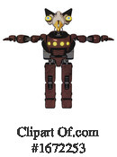 Robot Clipart #1672253 by Leo Blanchette