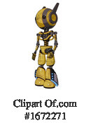 Robot Clipart #1672271 by Leo Blanchette