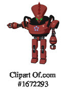 Robot Clipart #1672293 by Leo Blanchette