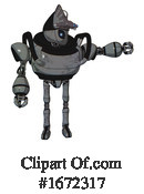 Robot Clipart #1672317 by Leo Blanchette