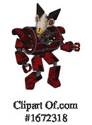 Robot Clipart #1672318 by Leo Blanchette