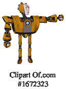 Robot Clipart #1672323 by Leo Blanchette