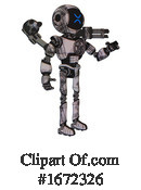 Robot Clipart #1672326 by Leo Blanchette