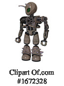 Robot Clipart #1672328 by Leo Blanchette