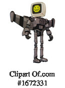 Robot Clipart #1672331 by Leo Blanchette