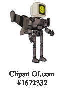 Robot Clipart #1672332 by Leo Blanchette