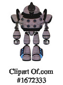 Robot Clipart #1672333 by Leo Blanchette