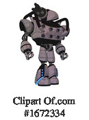 Robot Clipart #1672334 by Leo Blanchette