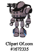 Robot Clipart #1672335 by Leo Blanchette