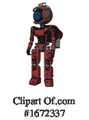 Robot Clipart #1672337 by Leo Blanchette
