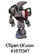 Robot Clipart #1672347 by Leo Blanchette