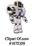 Robot Clipart #1672359 by Leo Blanchette