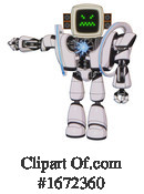 Robot Clipart #1672360 by Leo Blanchette