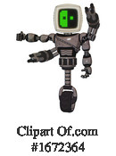 Robot Clipart #1672364 by Leo Blanchette