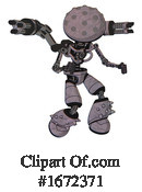 Robot Clipart #1672371 by Leo Blanchette