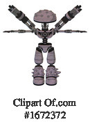 Robot Clipart #1672372 by Leo Blanchette