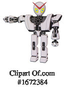 Robot Clipart #1672384 by Leo Blanchette