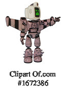 Robot Clipart #1672386 by Leo Blanchette