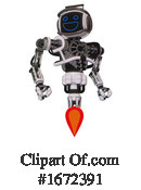 Robot Clipart #1672391 by Leo Blanchette