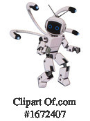 Robot Clipart #1672407 by Leo Blanchette