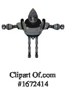 Robot Clipart #1672414 by Leo Blanchette