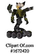 Robot Clipart #1672420 by Leo Blanchette