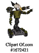 Robot Clipart #1672421 by Leo Blanchette