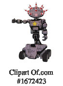 Robot Clipart #1672423 by Leo Blanchette