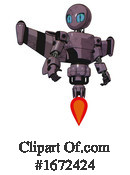 Robot Clipart #1672424 by Leo Blanchette