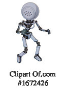 Robot Clipart #1672426 by Leo Blanchette