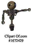 Robot Clipart #1672429 by Leo Blanchette