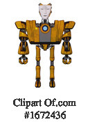 Robot Clipart #1672436 by Leo Blanchette
