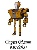 Robot Clipart #1672437 by Leo Blanchette