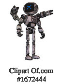 Robot Clipart #1672444 by Leo Blanchette