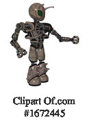 Robot Clipart #1672445 by Leo Blanchette