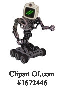 Robot Clipart #1672446 by Leo Blanchette