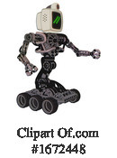 Robot Clipart #1672448 by Leo Blanchette
